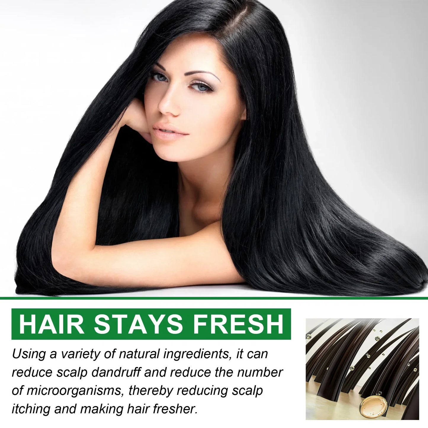 White to Black Hair Soap Polygonum Organic Natural Darkening Color Dye Treatments Dandruff Removal Anti Gray Hair Shampoo Bar