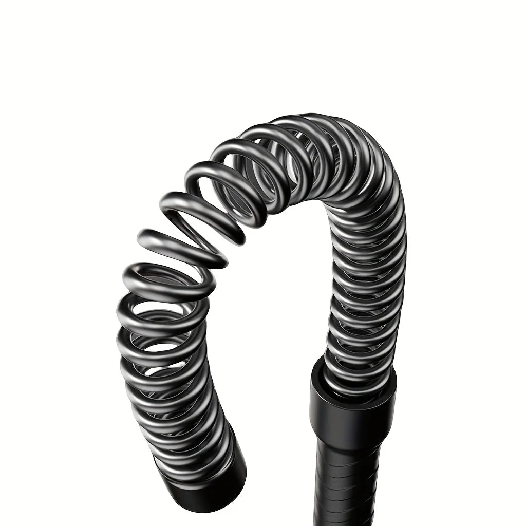 2Pc Strength Training Bar Ergonomic Fitness Grip Bar Biceps Triceps Strengthener Spring Arm Strength Expander Arm Muscle Trainer