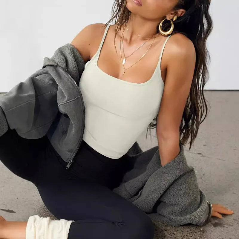 2025 Summer New Fashion Women's Tank Top Women's Strapless Fitted Cropped Tops Women's Clothing