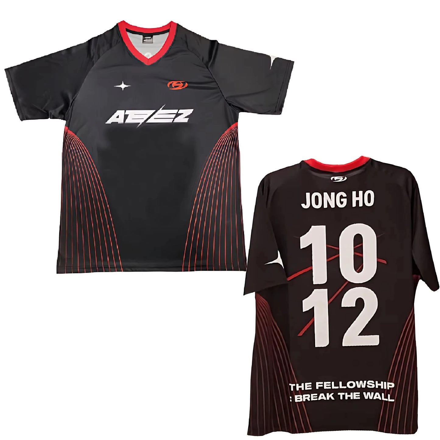 New Ateez Berlin Kpop JERSEY 3d Print T-shirt Men Women Fashion T shirt Sportwear Tops Tees Plus Size Casual Short Sleeve Tshirt