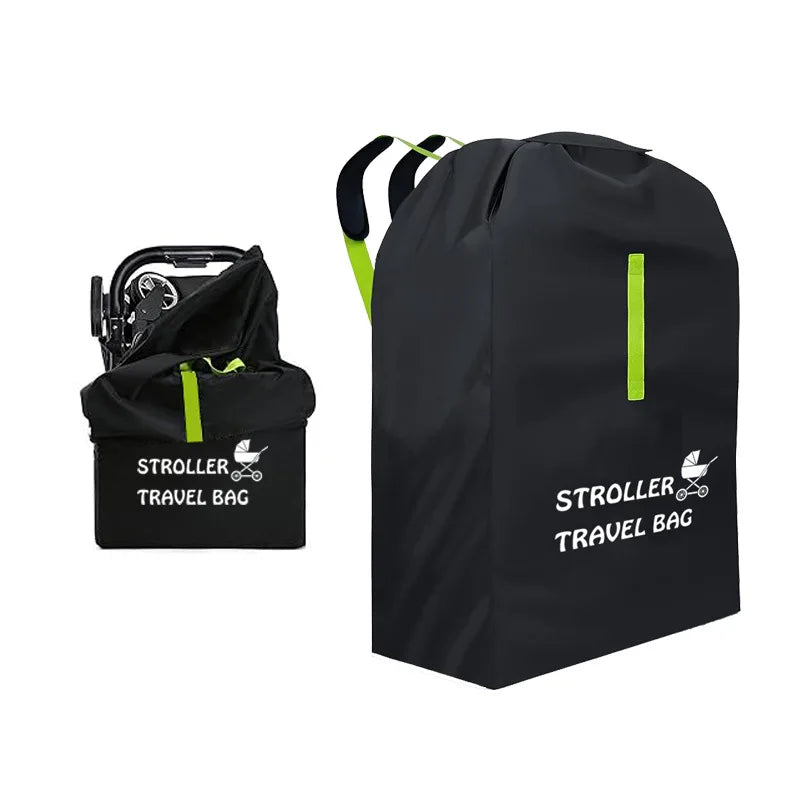 Baby Stroller Travel Bag with Shoulder Belt Pram Universal Dust Bag Organizer Kindergarten Carts Accessories Walker Cribs Bags