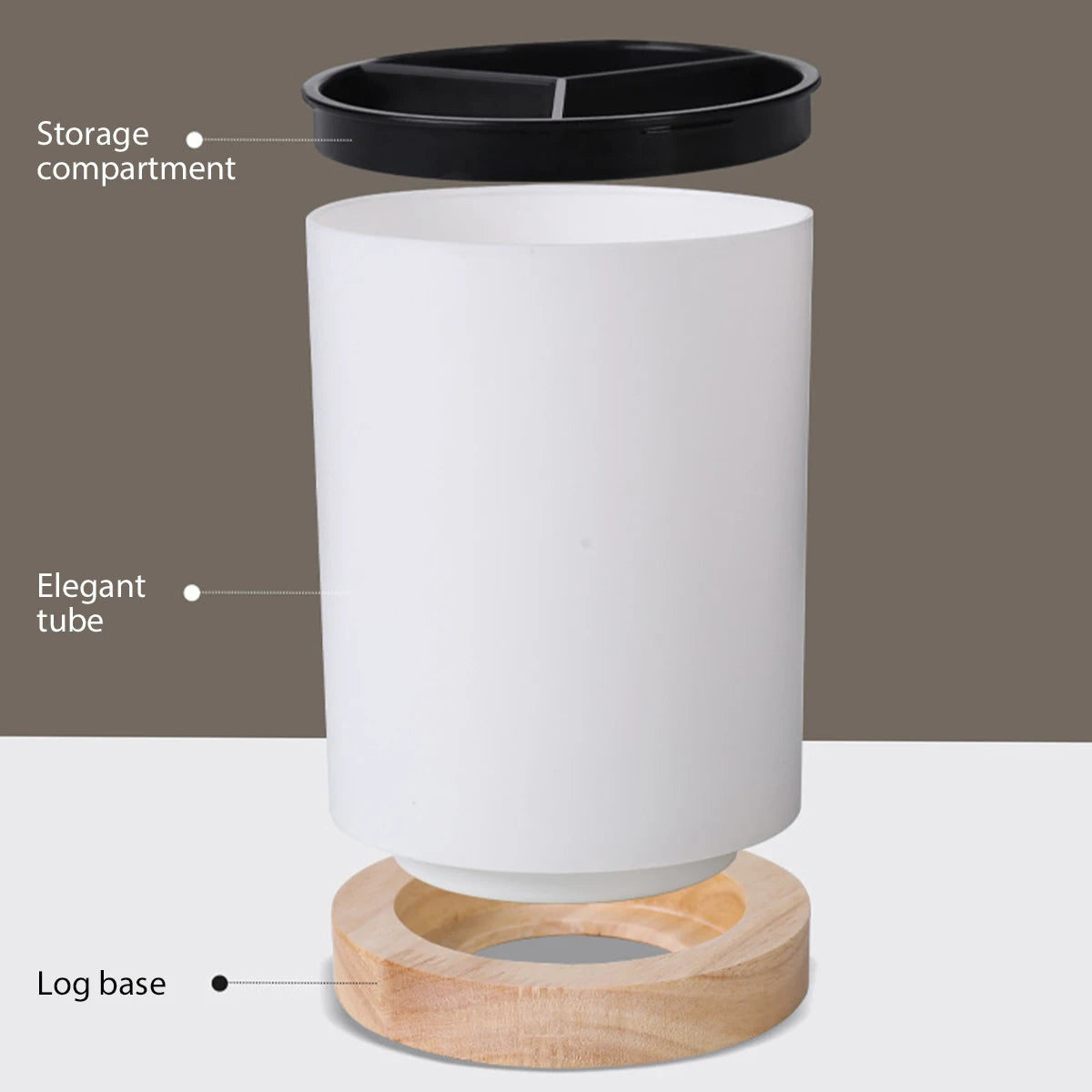 Kitchen Tableware Storage Bucket Utensil Holder Cutlery Drainer Plastic Chopstick Spoon Storage Rack Detachable 3 Divided