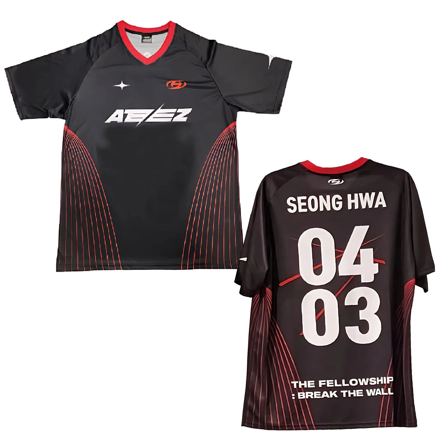 New Ateez Berlin Kpop JERSEY 3d Print T-shirt Men Women Fashion T shirt Sportwear Tops Tees Plus Size Casual Short Sleeve Tshirt