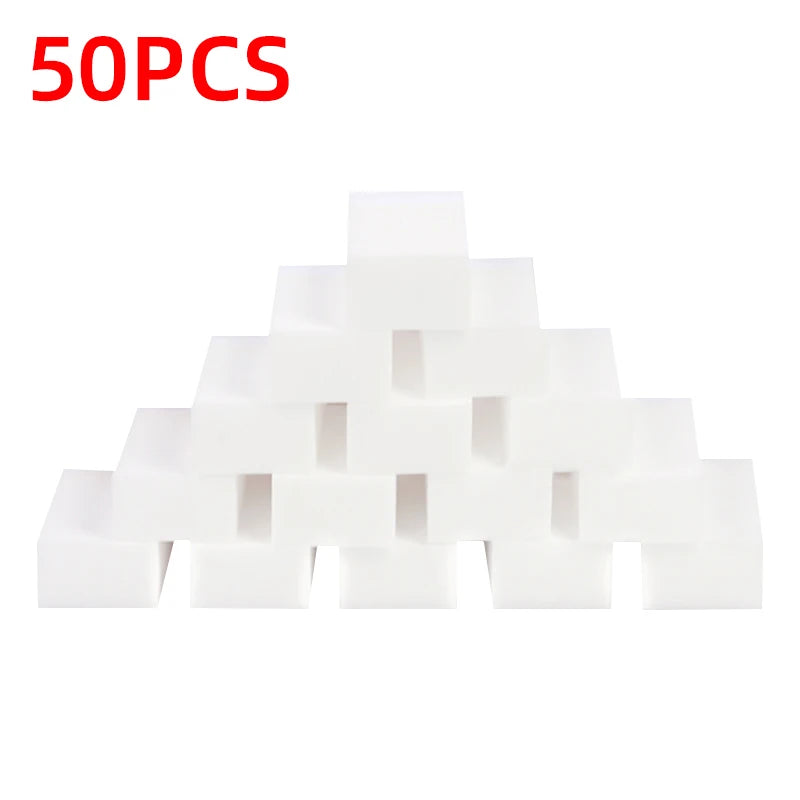 Magic sponge eraser three combinations of white melamine sponge dishwashing kitchen bathroom office cleaning tools
