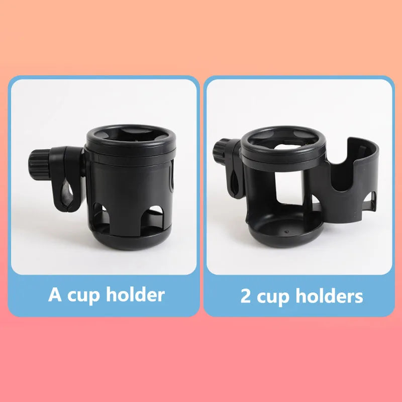 2-in-1 cup holder Baby Stroller Cup Holder Rack Children Bicycle Cart Bottle Rack Kids Bicycle Pushchair Accessories