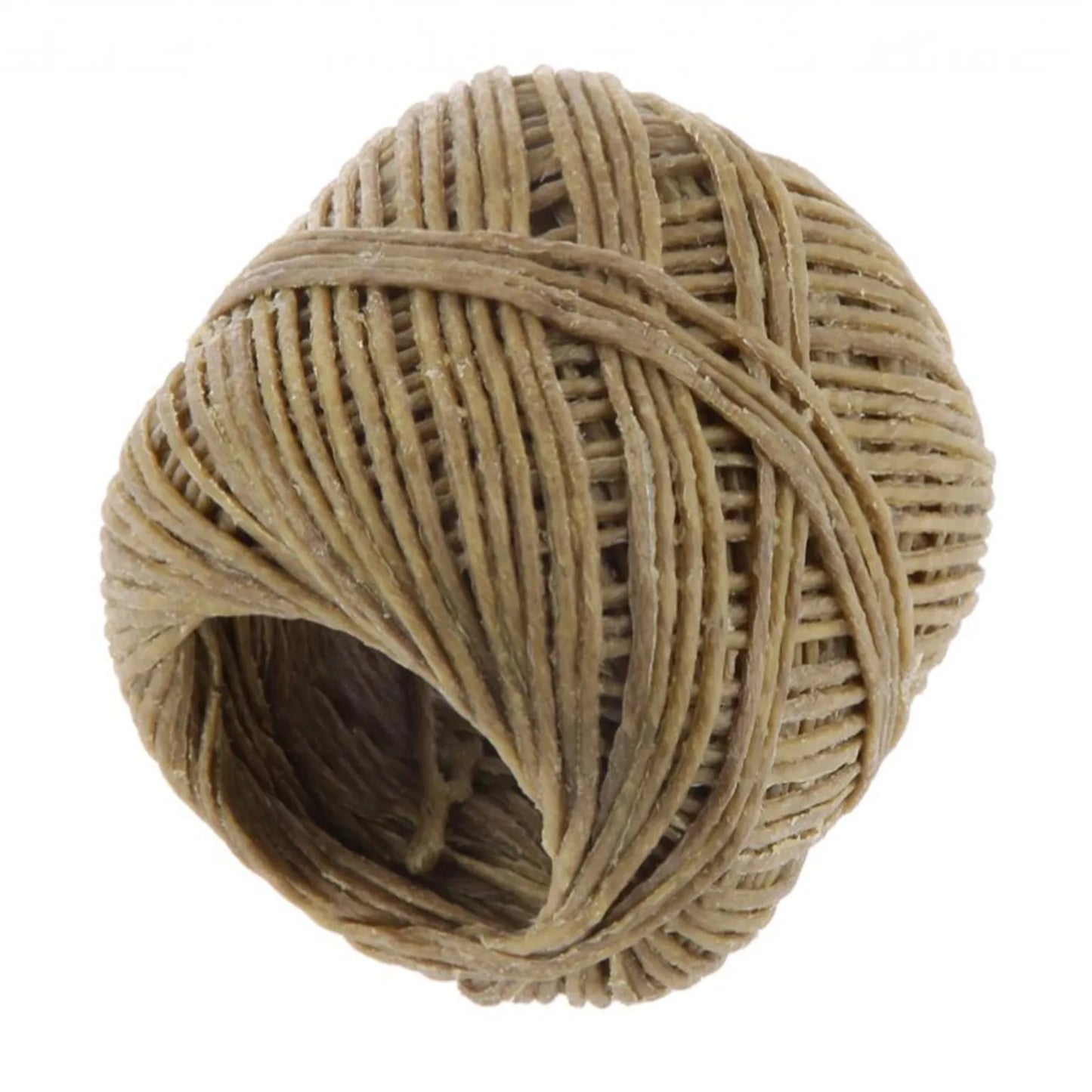 1 Roll Beeswax Wick Organic Hemps Wick 33 FT Well Coated Natural Beeswax For DIY Candle Stick Making Votives Tea Lights