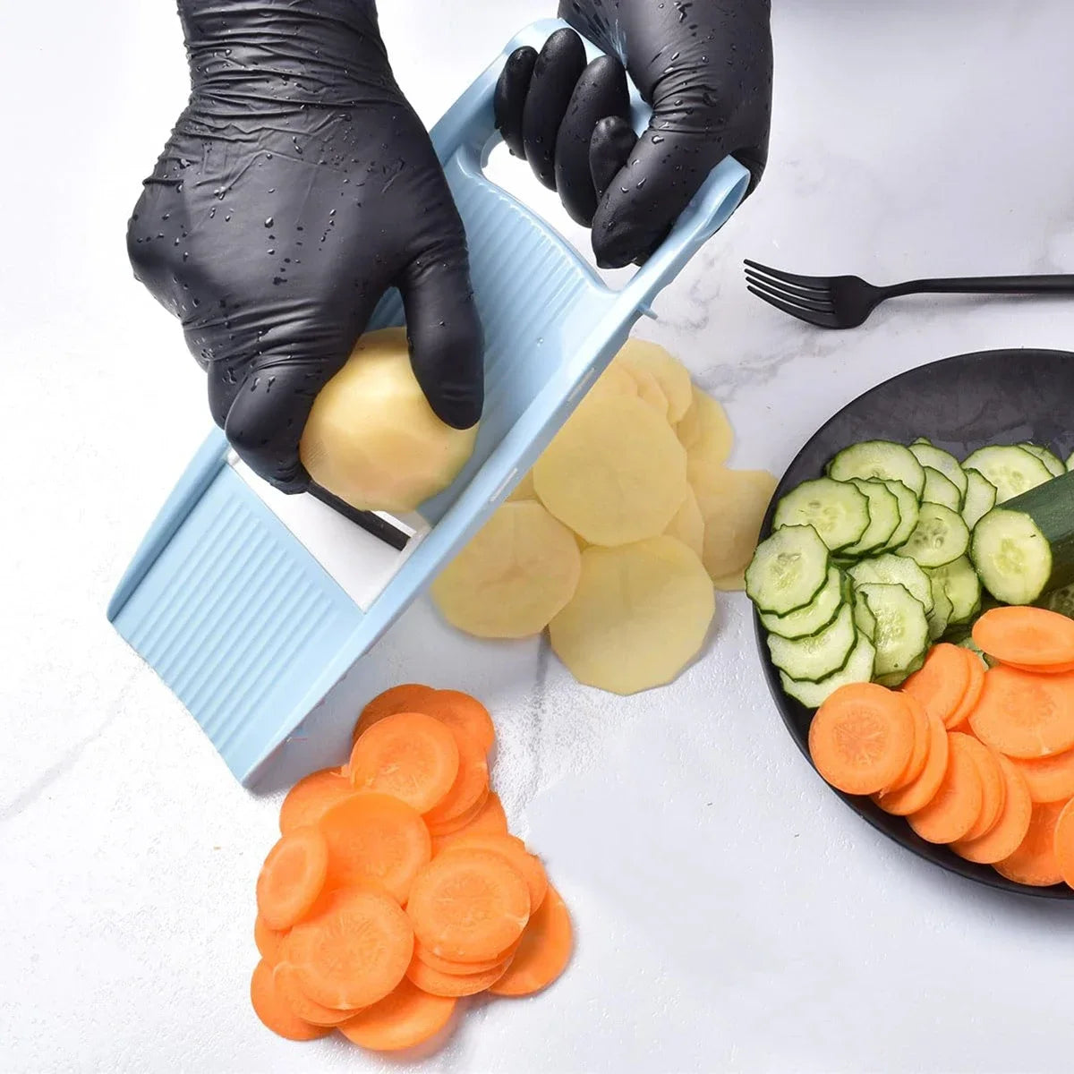 5 in 1 Mandoline Slicer for Kitchen Vegetable Slicer Multi Blade Potato Chip Vegetable Cutter vegetable slicer potato cutter