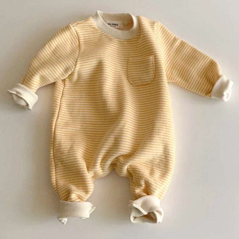Baby Clothes Striped Infant Girls Boys Jumpsuits Simple Baby Playsuit Romper Toddler Outfit