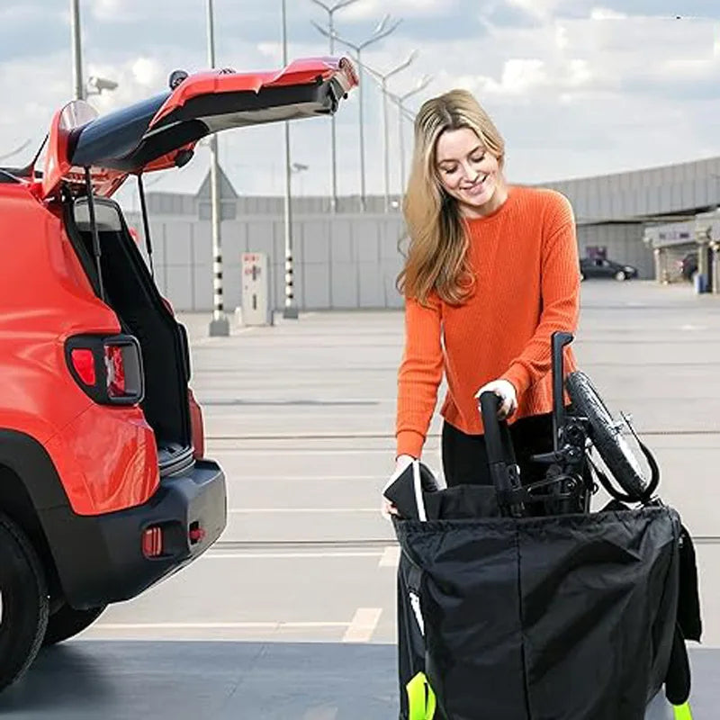 Baby Stroller Travel Bag with Shoulder Belt Pram  Universal Dust Bag Organizer Kindergarten Carts Accessories Walker Cribs Bags