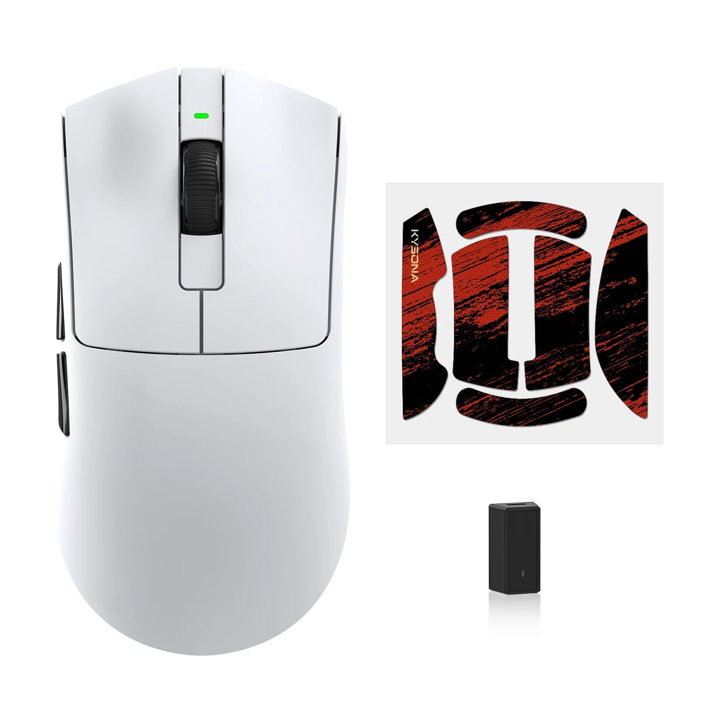 KYSONA Jupiter Ultra Wireless Mouse Gaming PAW3950 sensor 8000hz Bluetooth 30000DPI Rechargeable Mice For PC laptop Gamer