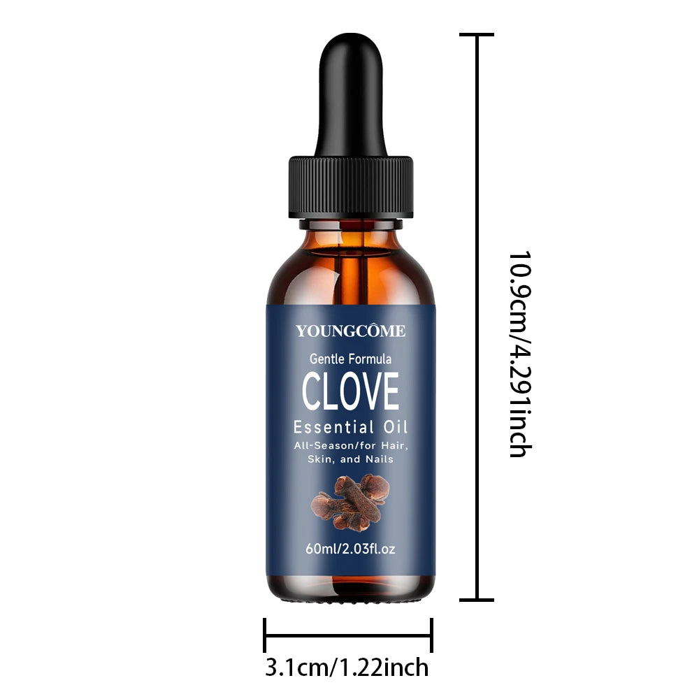 Clove Essential Oil Essential Bottle shine facial care Moisturizing Repair Anti-aging and Natural Organic Aromas Essential Oil