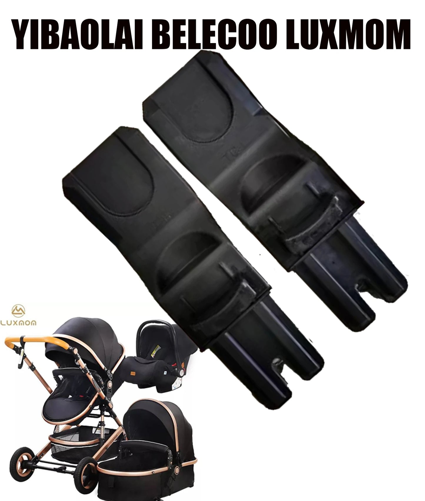 belecoo 3 in 1 baby stroller car seat adapter accessory