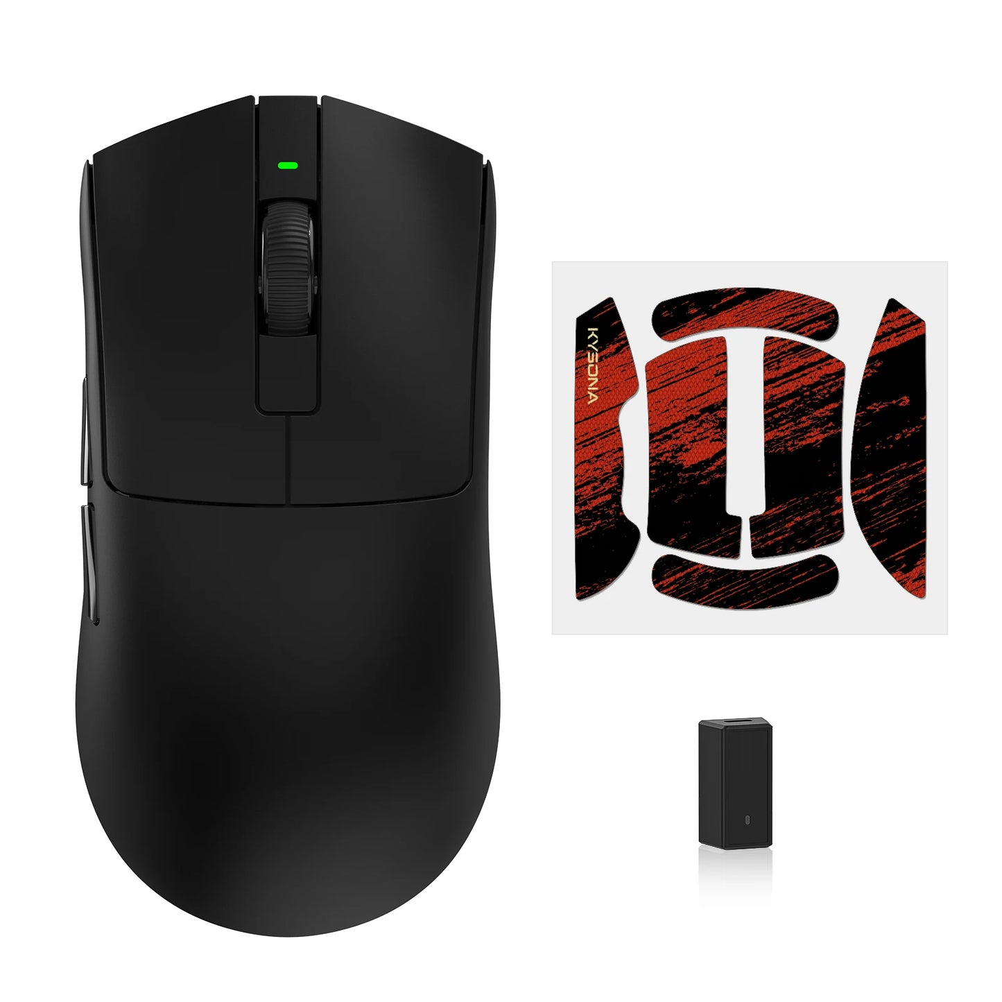 KYSONA Jupiter Ultra Wireless Mouse Gaming PAW3950 sensor 8000hz Bluetooth 30000DPI Rechargeable Mice For PC laptop Gamer