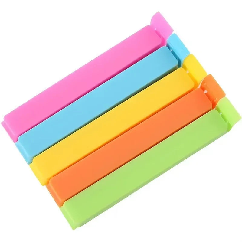 50/100PCS Portable Kitchen Storage Food Snack Seal Sealing Bag Clips Random Color Plastic Tool Kitchen Accessories Hot Sale