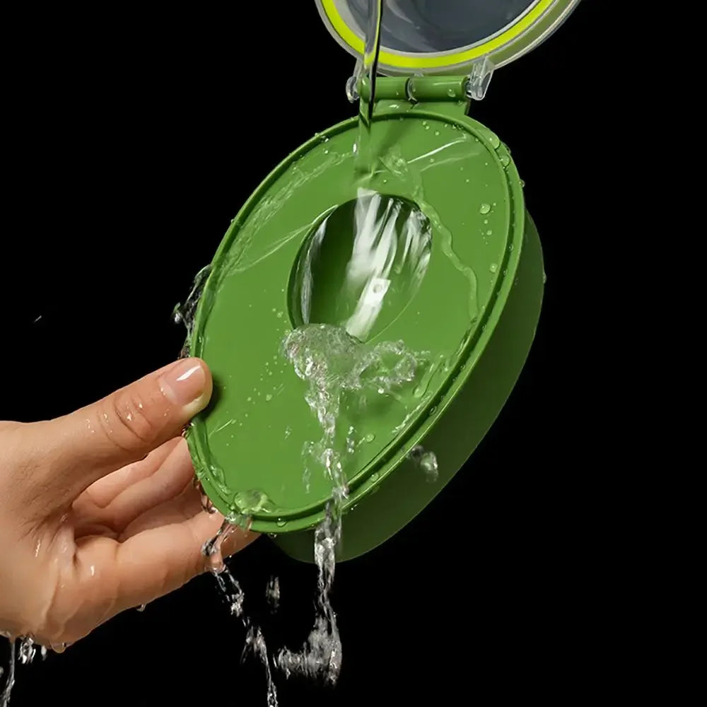 Snap on Lid Avocado Storage Container Keeper Kitchen Avocado Saver Food Crisper Storage Box Fruit Vegetable Holder Keep Fresh