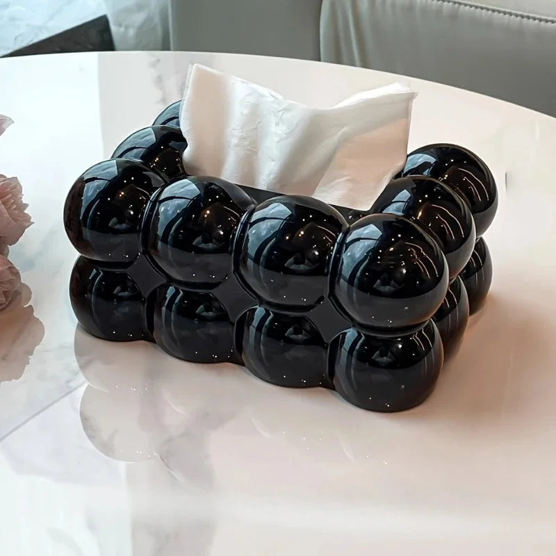 Creative Cloud-Shaped Tissue Box Restaurant Napkin Holder Home Tissue Storage Rack Decorative Paper Towel Box for Dining Table