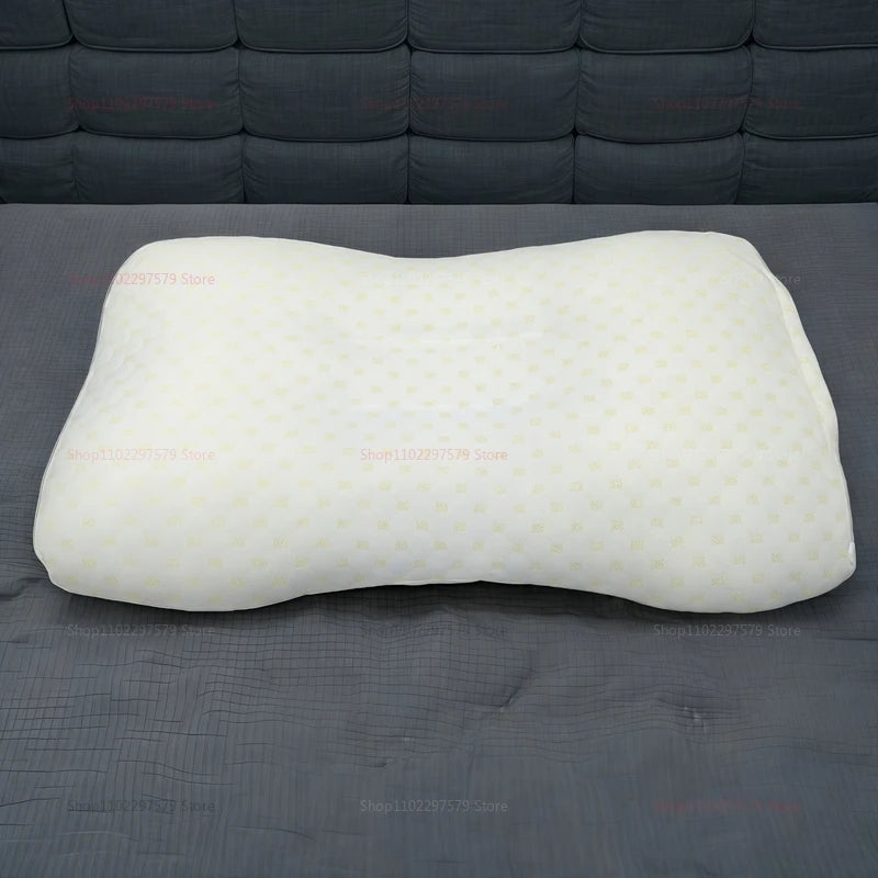 Cervical Orthopedic Neck Pillow for Better Sleep and Neck Pain Relief Memory Foam SPA Massage Pillow for Home Office Travel