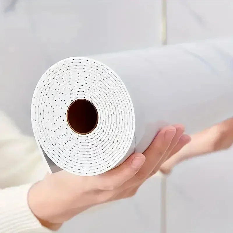 Marble Wall Stickers Roll, Waterproof, Easy To Peel and Stick, Decorative Stickers for Living Rooms and Bathrooms, Home Decor