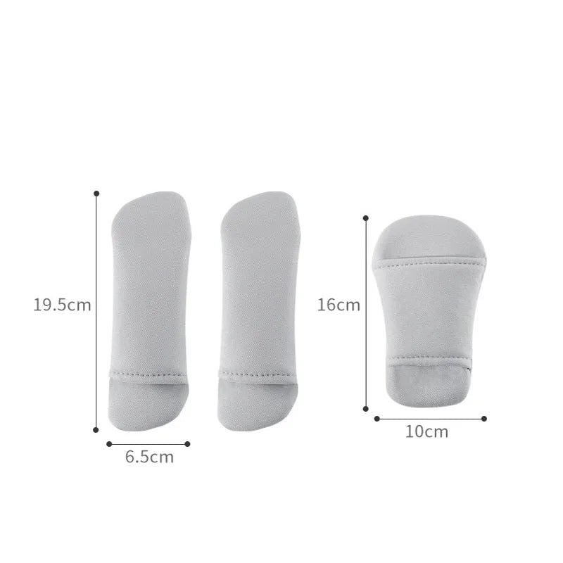 3pcs/set  Baby Stroller Shoulder Strap Covers Soft Car Seat Belt Cushion Pram Shoulder Guard Pads  Cart accessories