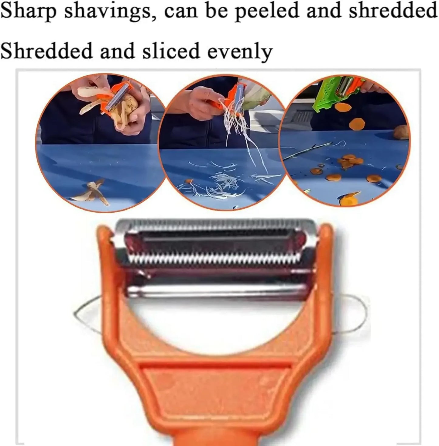 Peeler Multi Peeler Kit ruit and Vegetable Peeler Home Multi Fruit Peeler for Kitchen Julienne Strips for Potato Orange Lemon