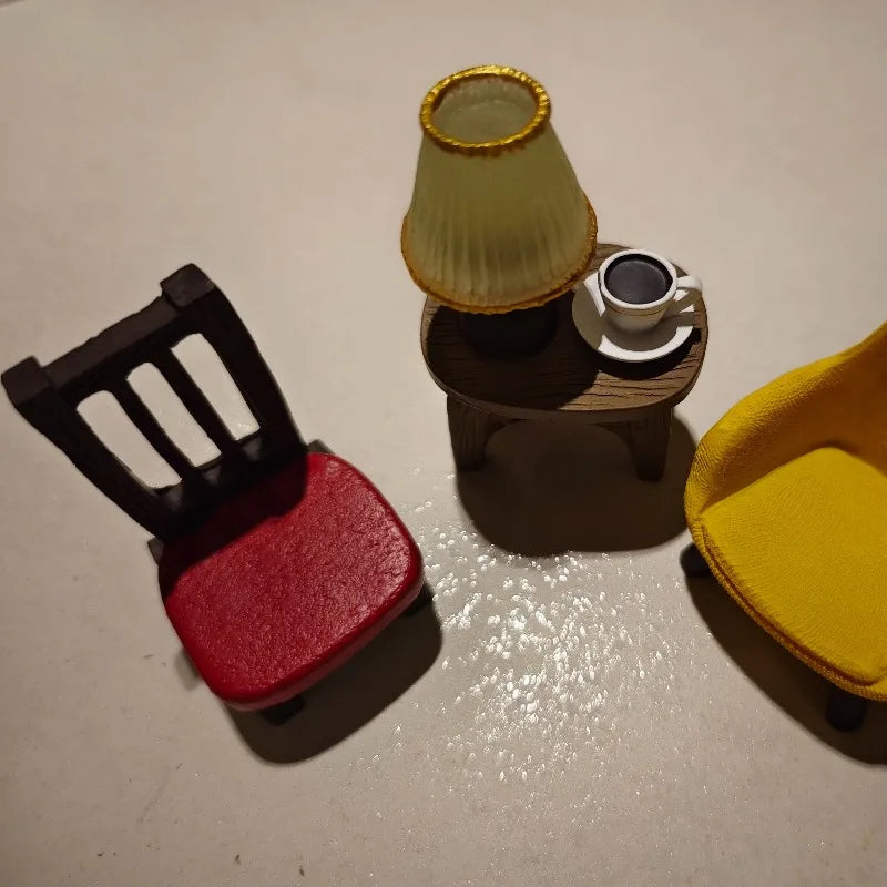 Little Prince Rocking Chair Handmade home decoration ornament Desktop Granule Car DIY Trendy Play Resin Pendulum Arts and Crafts