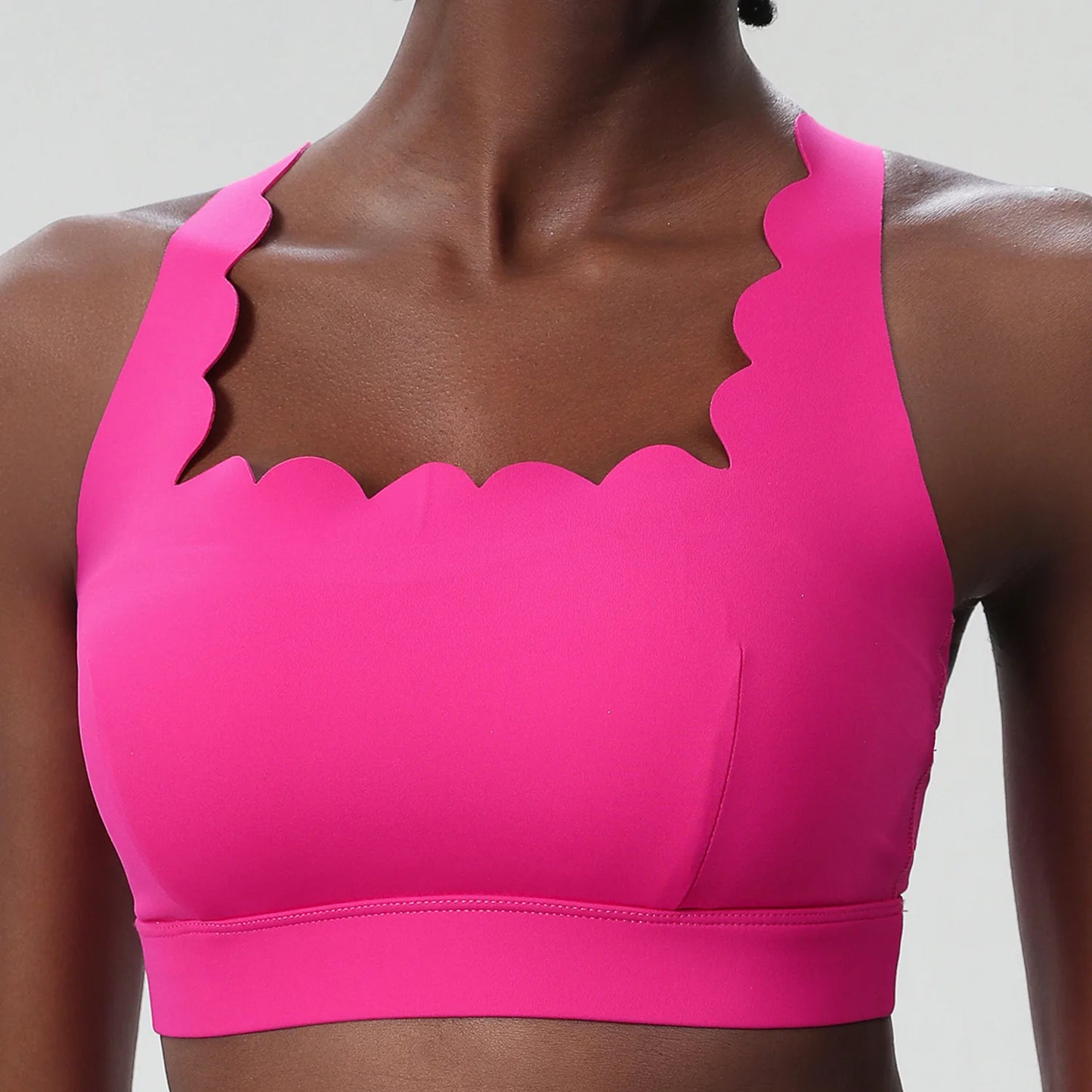 Sexy Back Sports Bra Women Padded Yoga Bra Gym Crop Top Female Shock-proof Workout Running Tops Quick-drying Fitness Underwear