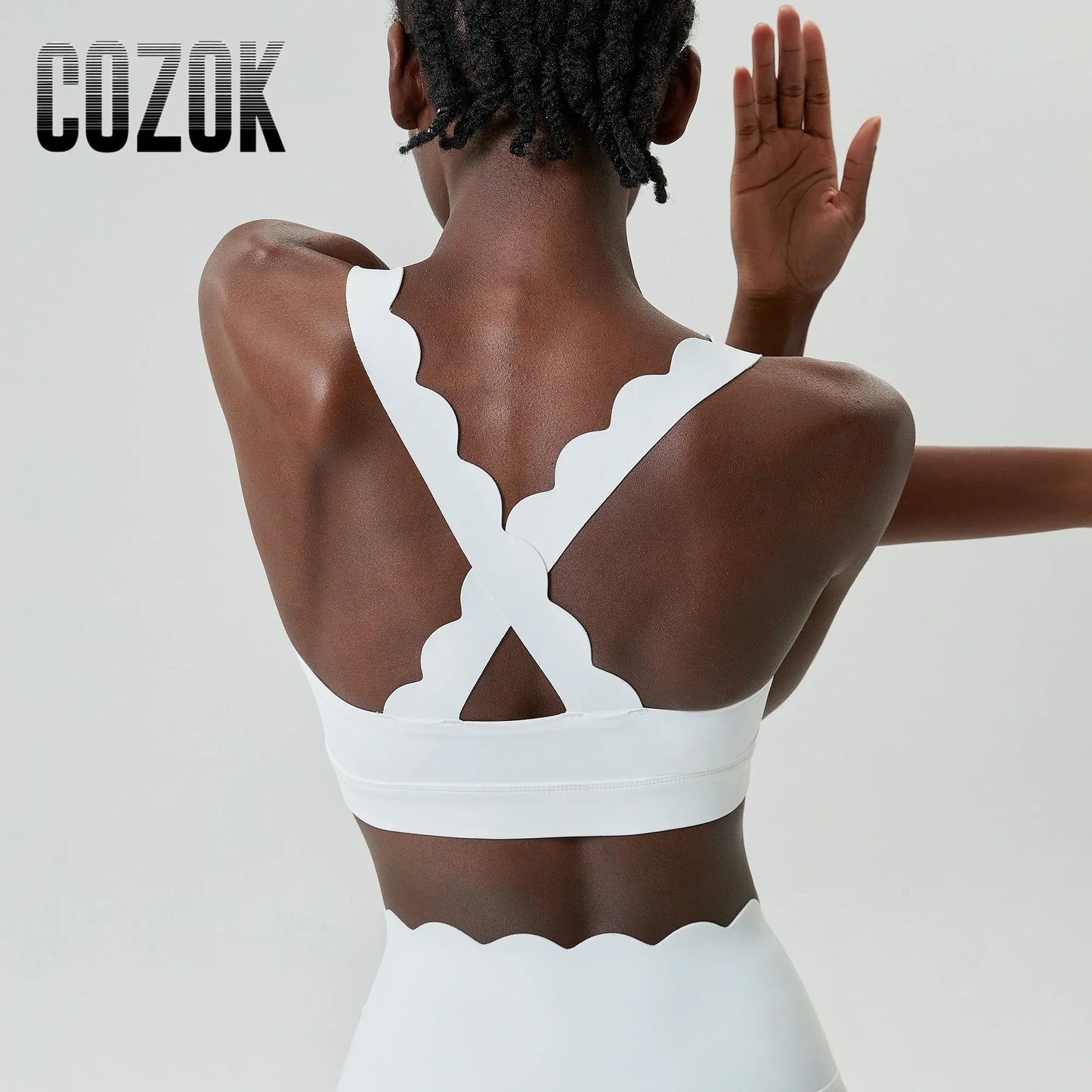 Sexy Back Sports Bra Women Padded Yoga Bra Gym Crop Top Female Shock-proof Workout Running Tops Quick-drying Fitness Underwear