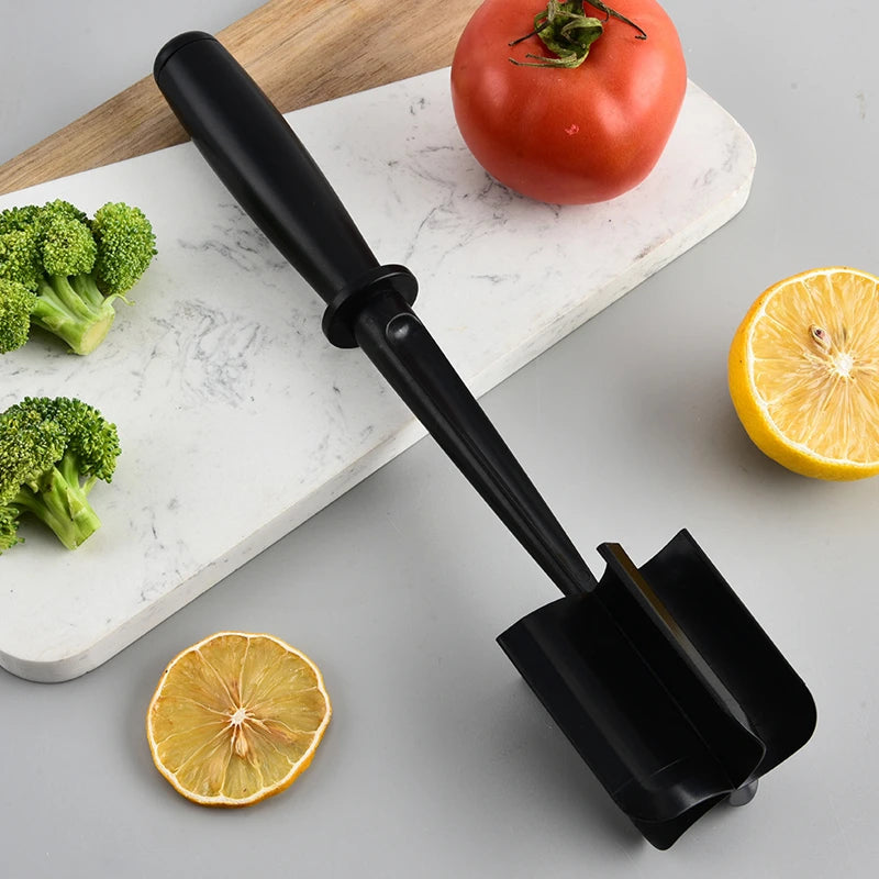 Fruit Salad Mixer Multifunctional Manual Mashed Potato Beef Meat Crusher Non-Stick Salad Masher Kitchen Mixing Rod Cooking Tools