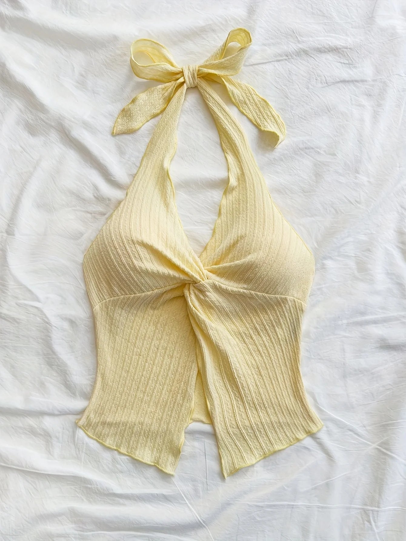 Spring and summer fashion new elegant solid color versatile halter vest single piece