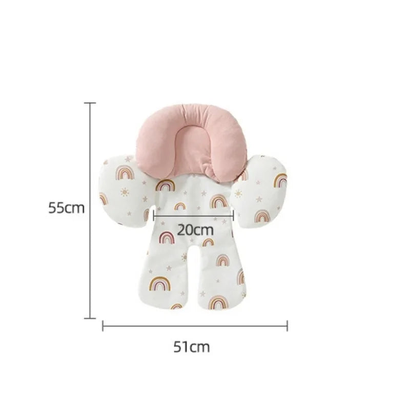 Baby Stroller Seat for All Seasons Baby Stroller with Thick Quilted Insulation Newborn Cotton Pad Suitable for Autumn and Winter