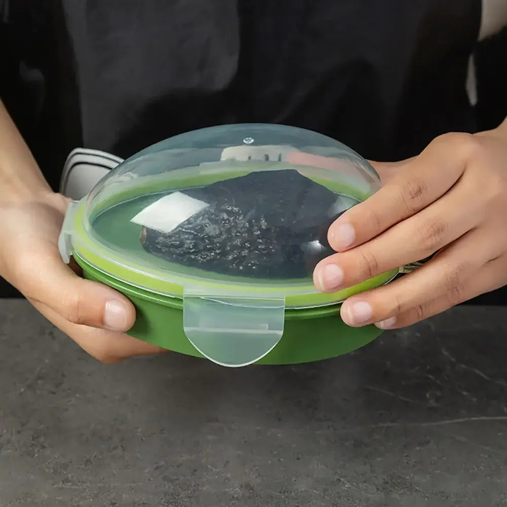 Snap on Lid Avocado Storage Container Keeper Kitchen Avocado Saver Food Crisper Storage Box Fruit Vegetable Holder Keep Fresh