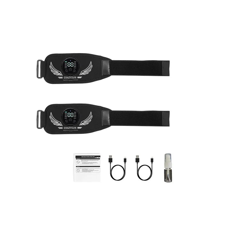 Smart Muscle Toner EMS Muscle Stimulator Electric Abdominal Toning Belt USB Recharge Body Slimming Massager Weight Loss Fitness
