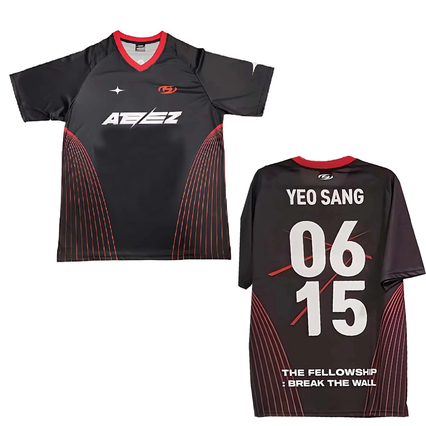 New Ateez Berlin Kpop JERSEY 3d Print T-shirt Men Women Fashion T shirt Sportwear Tops Tees Plus Size Casual Short Sleeve Tshirt