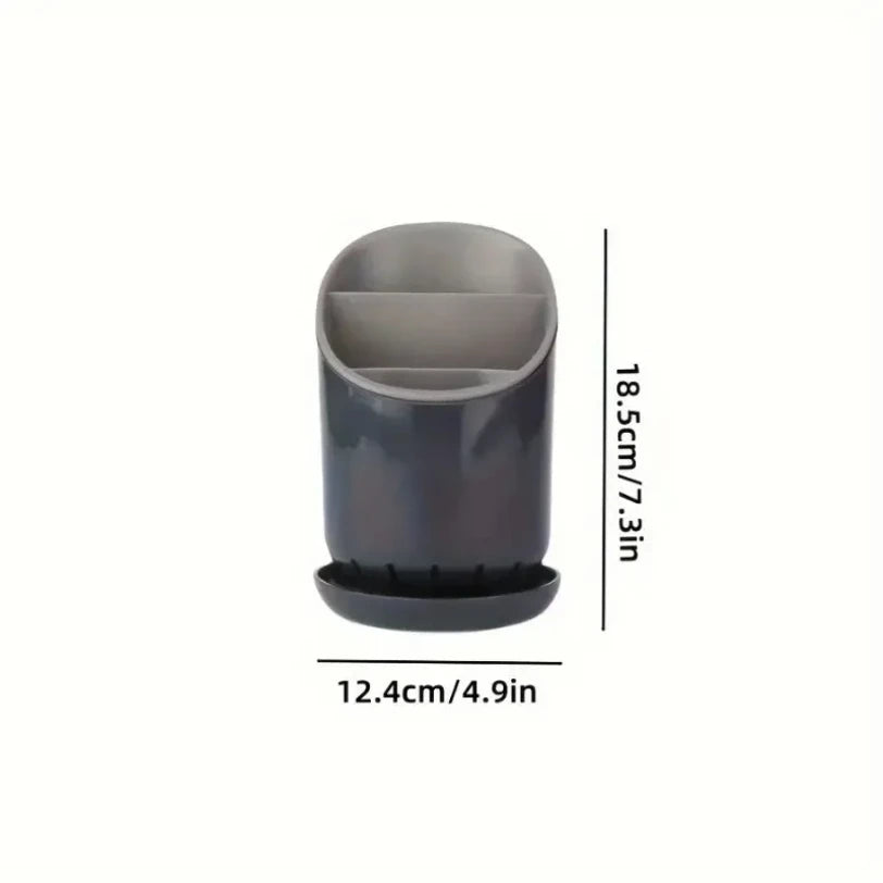 Cutlery Storage Holder Plastic Drainer Drain Containers Drying Rack Tableware Table Knife Spoon Fork Container Kitchen Tool