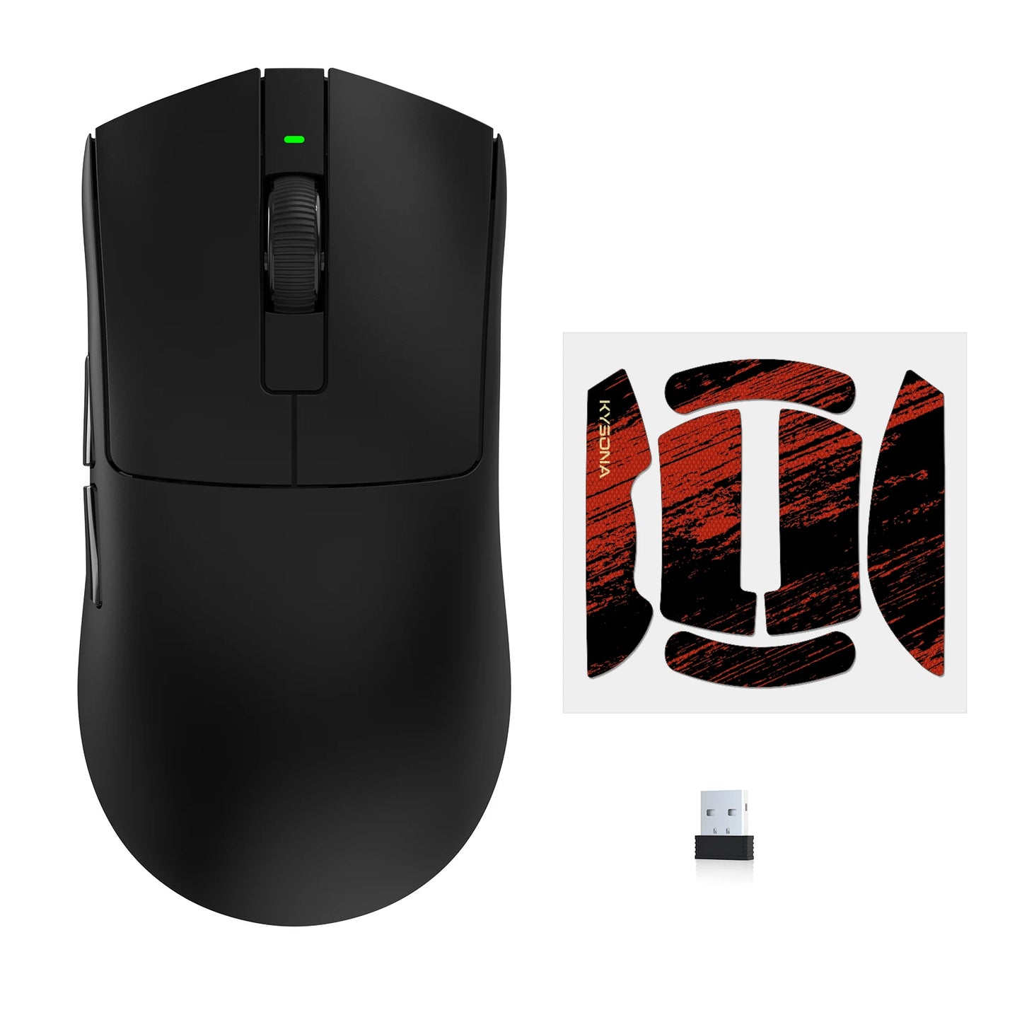 KYSONA Jupiter Ultra Wireless Mouse Gaming PAW3950 sensor 8000hz Bluetooth 30000DPI Rechargeable Mice For PC laptop Gamer
